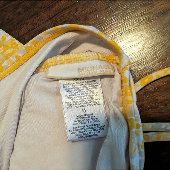 Michael Michael Kors Chilitington Halter Maillot One-Piece Swimsuit - Picture 6 of 6